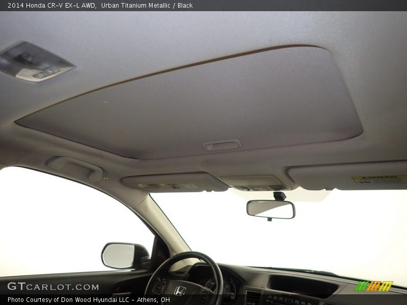 Urban Titanium Metallic / Black 2014 Honda CR-V EX-L AWD