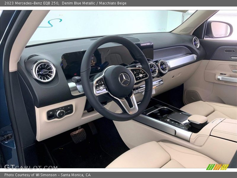 Dashboard of 2023 EQB 250