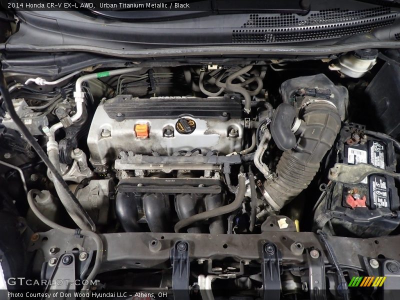 Urban Titanium Metallic / Black 2014 Honda CR-V EX-L AWD