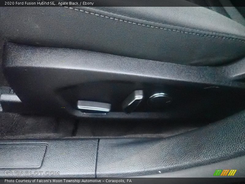 Agate Black / Ebony 2020 Ford Fusion Hybrid SE
