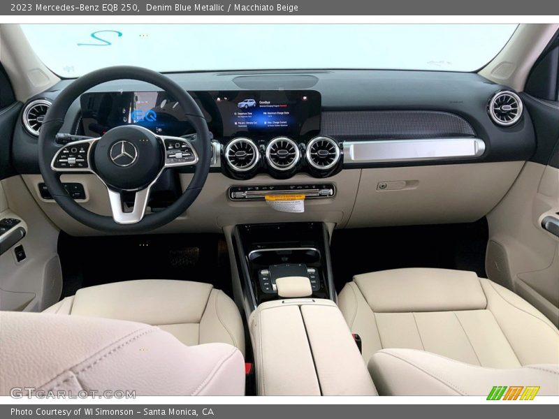 Front Seat of 2023 EQB 250