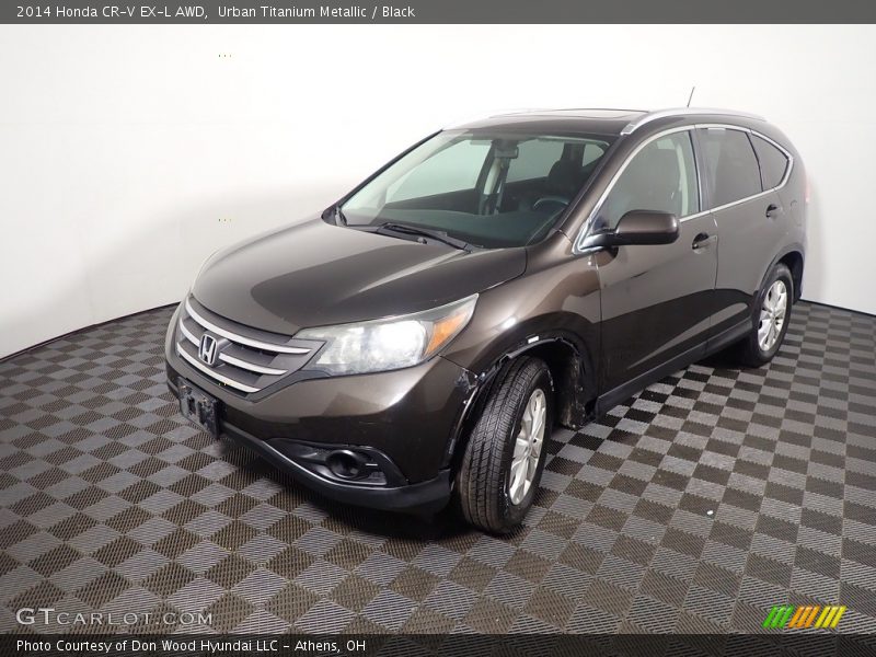 Urban Titanium Metallic / Black 2014 Honda CR-V EX-L AWD