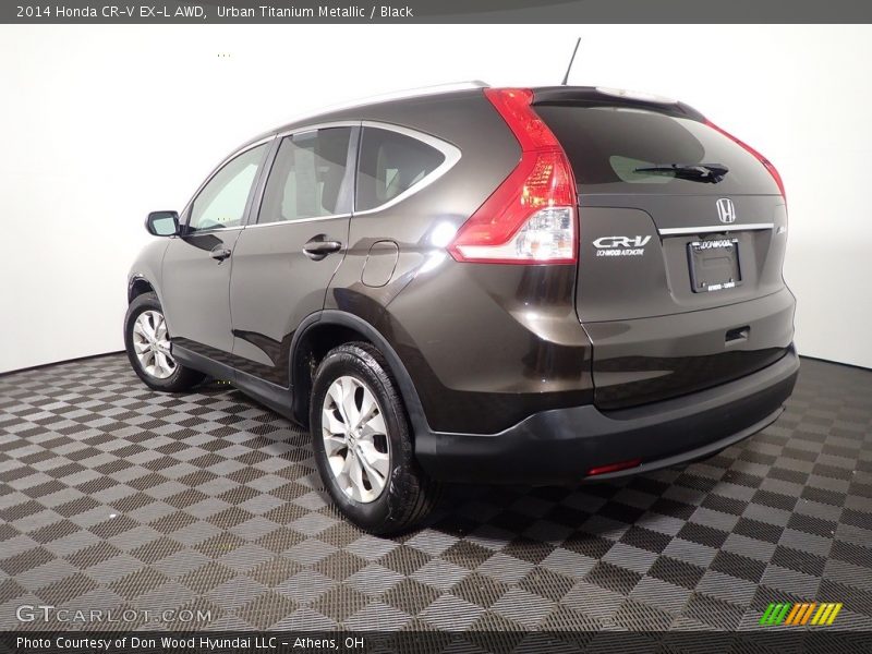 Urban Titanium Metallic / Black 2014 Honda CR-V EX-L AWD