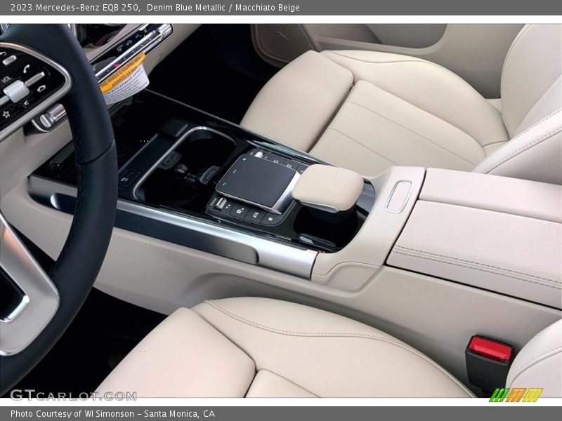 Denim Blue Metallic / Macchiato Beige 2023 Mercedes-Benz EQB 250