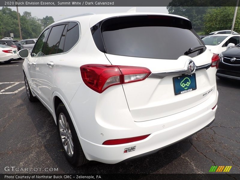 Summit White / Dark Galvanized 2020 Buick Envision Essence