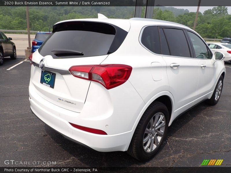 Summit White / Dark Galvanized 2020 Buick Envision Essence