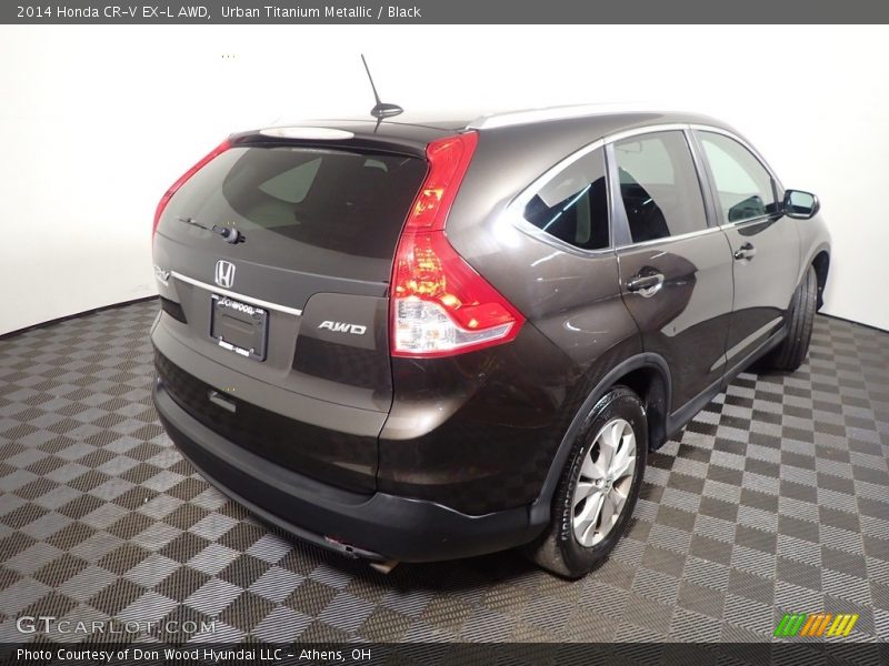 Urban Titanium Metallic / Black 2014 Honda CR-V EX-L AWD