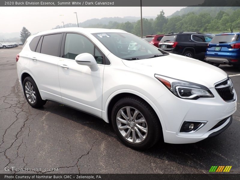 Summit White / Dark Galvanized 2020 Buick Envision Essence