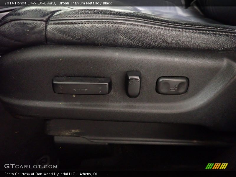 Urban Titanium Metallic / Black 2014 Honda CR-V EX-L AWD