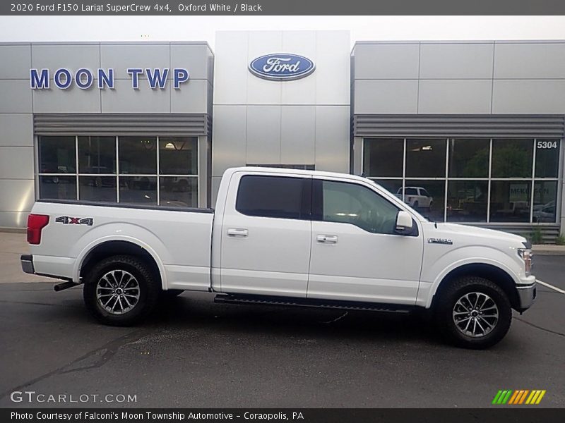 Oxford White / Black 2020 Ford F150 Lariat SuperCrew 4x4