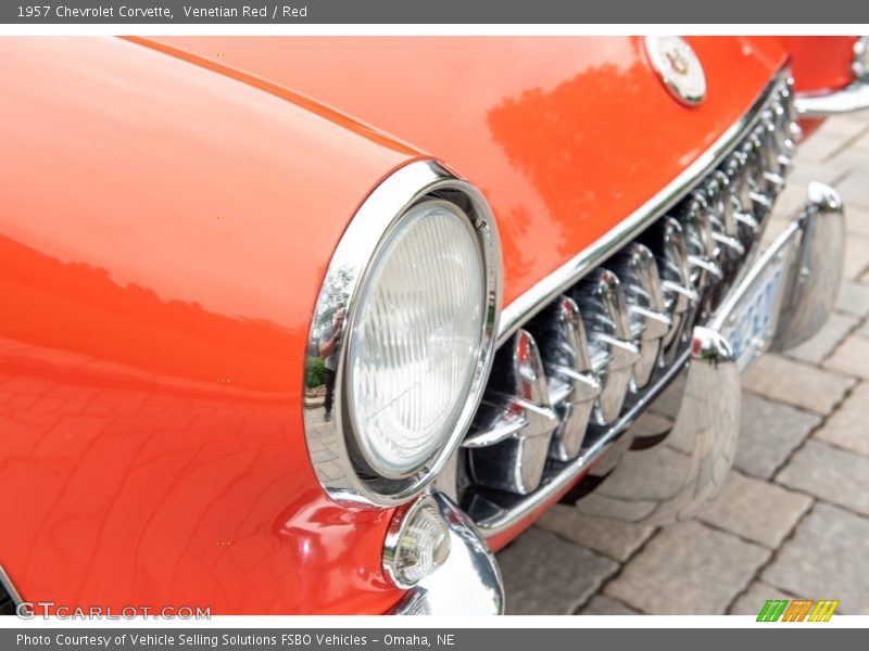 Venetian Red / Red 1957 Chevrolet Corvette