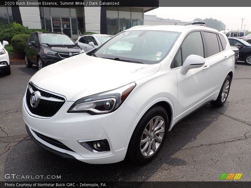 Summit White / Dark Galvanized 2020 Buick Envision Essence