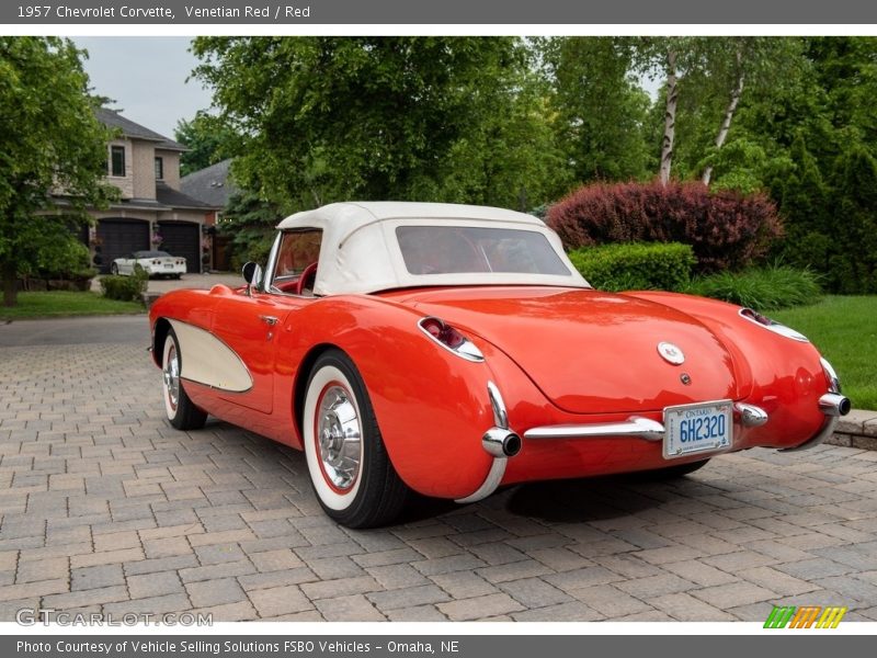 Venetian Red / Red 1957 Chevrolet Corvette