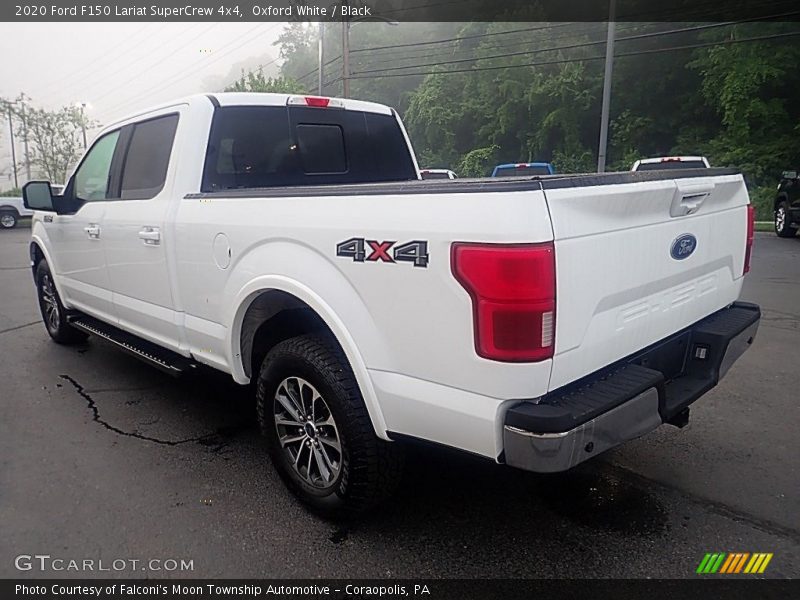 Oxford White / Black 2020 Ford F150 Lariat SuperCrew 4x4