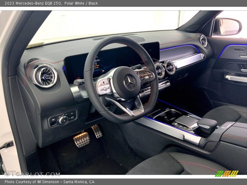 Dashboard of 2023 EQB 250