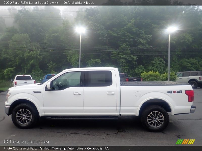 Oxford White / Black 2020 Ford F150 Lariat SuperCrew 4x4