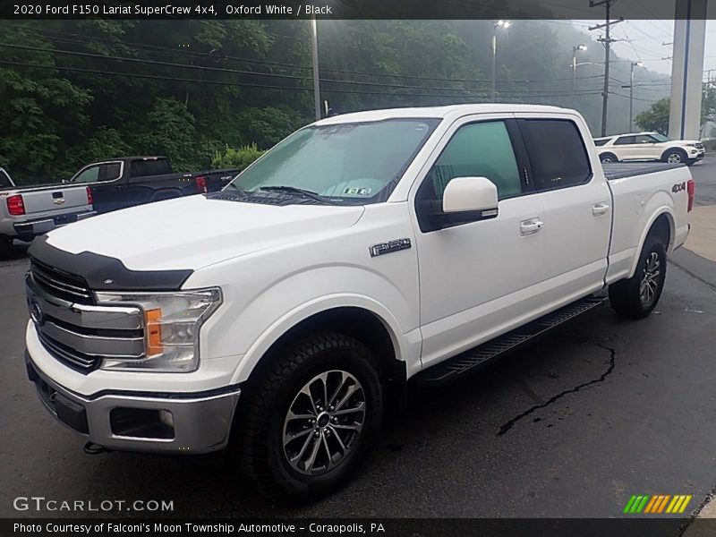 Oxford White / Black 2020 Ford F150 Lariat SuperCrew 4x4