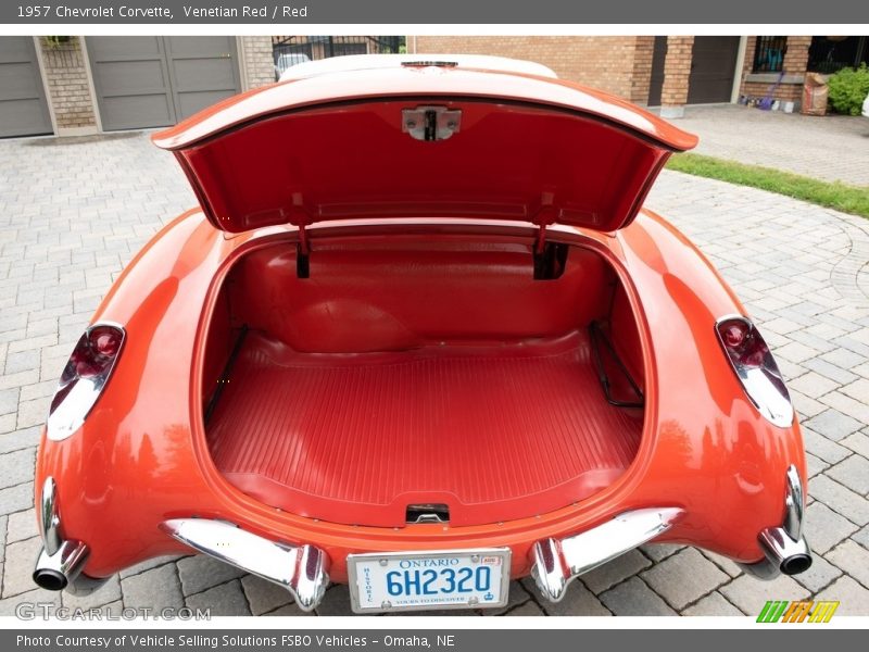 Venetian Red / Red 1957 Chevrolet Corvette