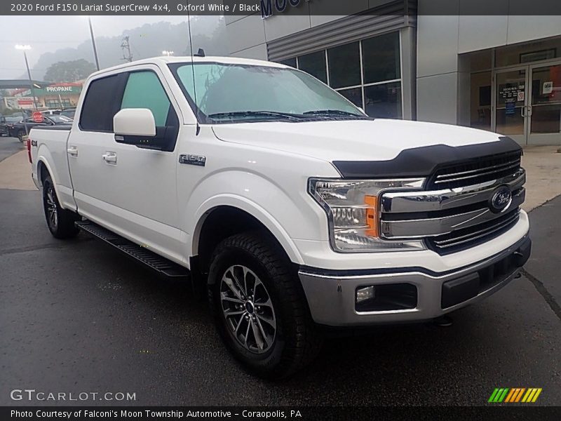 Oxford White / Black 2020 Ford F150 Lariat SuperCrew 4x4