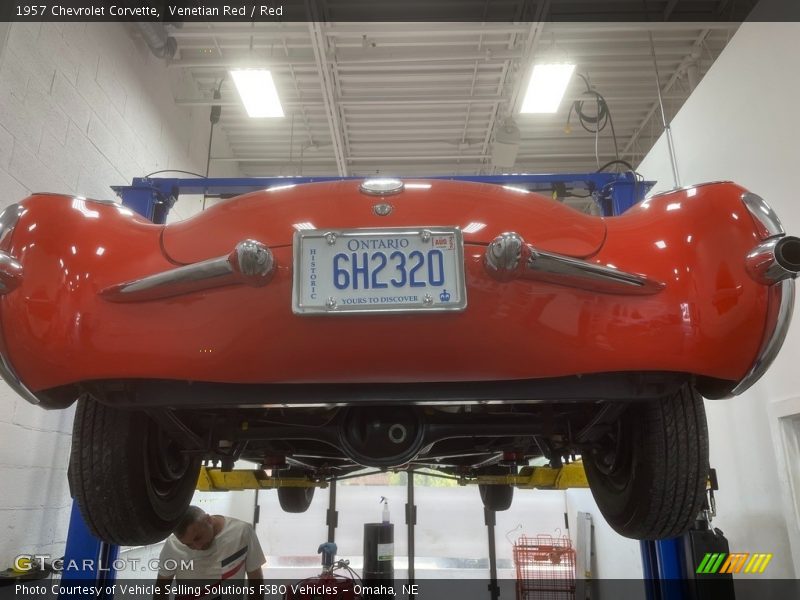 Venetian Red / Red 1957 Chevrolet Corvette