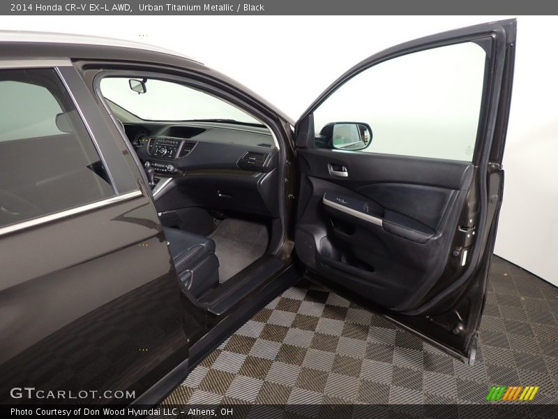 Urban Titanium Metallic / Black 2014 Honda CR-V EX-L AWD