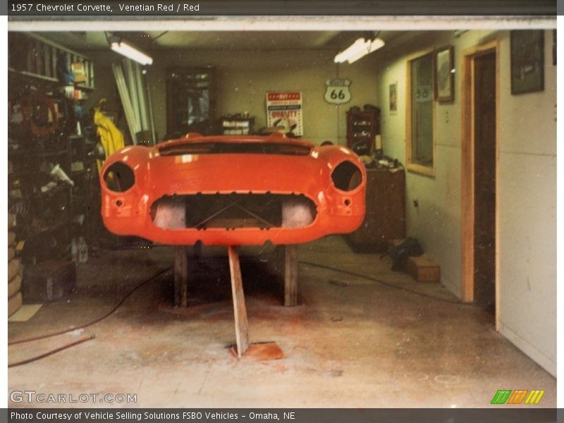 Venetian Red / Red 1957 Chevrolet Corvette