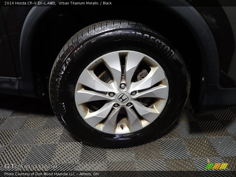 Urban Titanium Metallic / Black 2014 Honda CR-V EX-L AWD