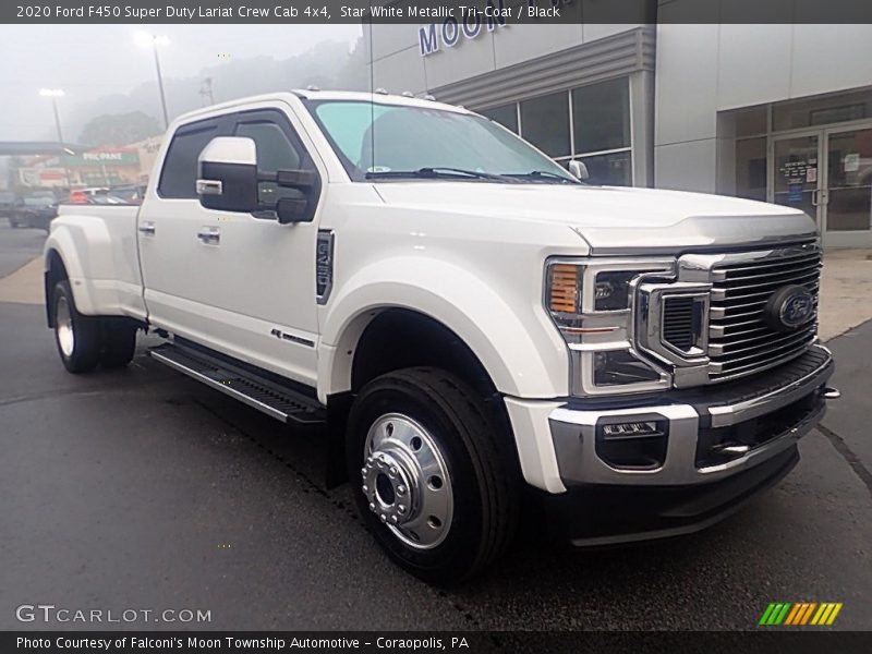  2020 F450 Super Duty Lariat Crew Cab 4x4 Star White Metallic Tri-Coat