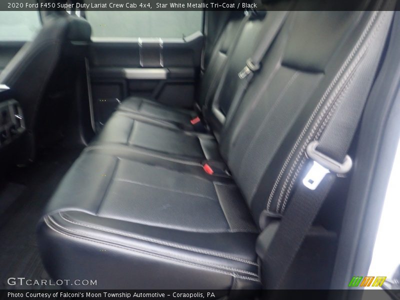 Rear Seat of 2020 F450 Super Duty Lariat Crew Cab 4x4