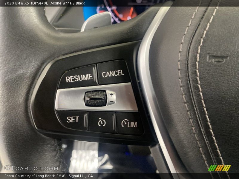 Alpine White / Black 2020 BMW X5 sDrive40i