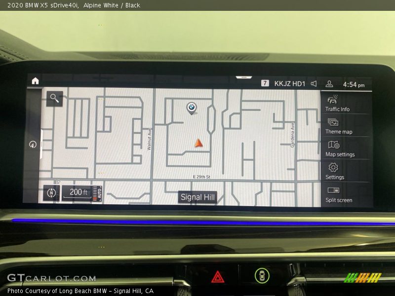 Alpine White / Black 2020 BMW X5 sDrive40i