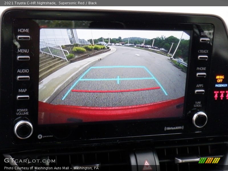Supersonic Red / Black 2021 Toyota C-HR Nightshade