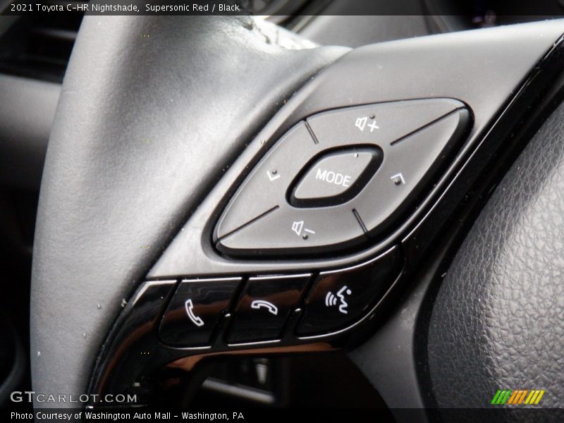 Supersonic Red / Black 2021 Toyota C-HR Nightshade