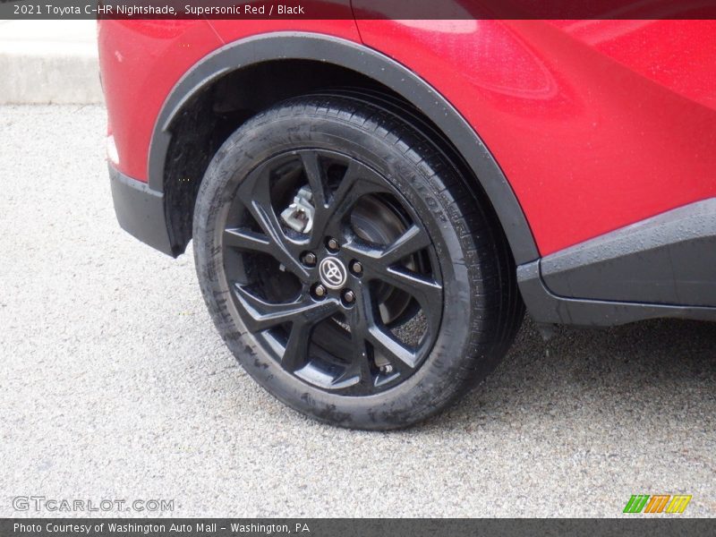 Supersonic Red / Black 2021 Toyota C-HR Nightshade