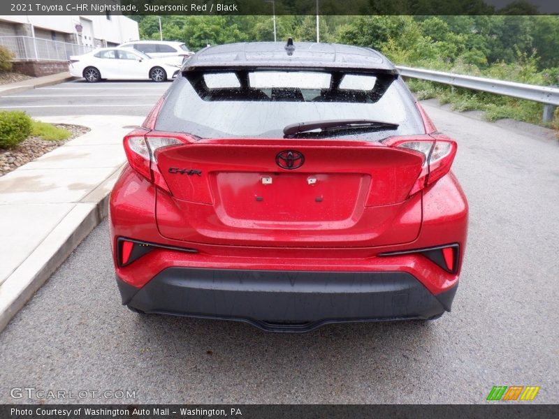 Supersonic Red / Black 2021 Toyota C-HR Nightshade