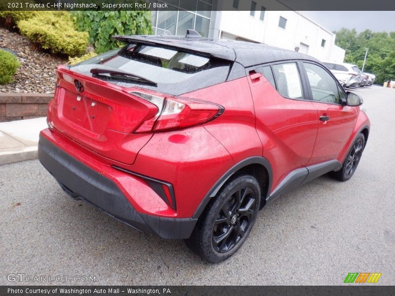Supersonic Red / Black 2021 Toyota C-HR Nightshade