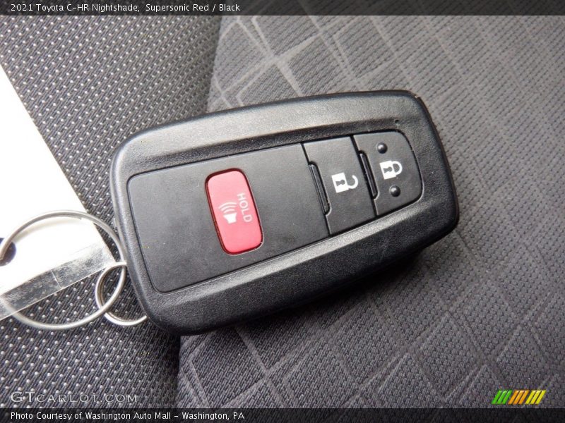 Keys of 2021 C-HR Nightshade