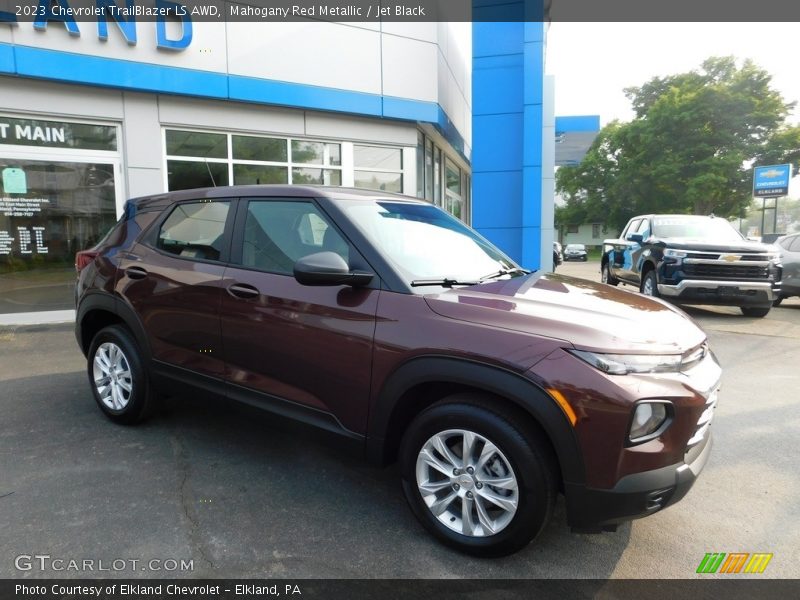 Mahogany Red Metallic / Jet Black 2023 Chevrolet TrailBlazer LS AWD