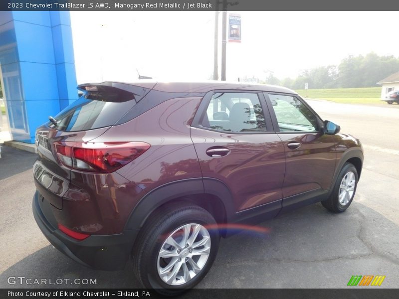 Mahogany Red Metallic / Jet Black 2023 Chevrolet TrailBlazer LS AWD