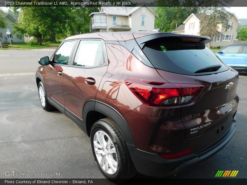Mahogany Red Metallic / Jet Black 2023 Chevrolet TrailBlazer LS AWD