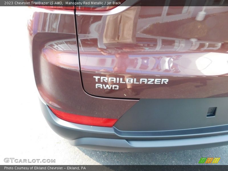 Mahogany Red Metallic / Jet Black 2023 Chevrolet TrailBlazer LS AWD