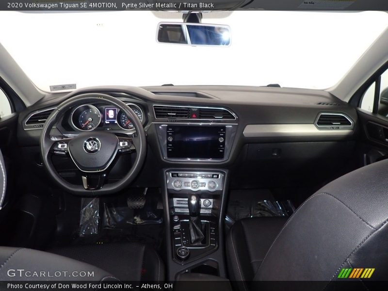 Pyrite Silver Metallic / Titan Black 2020 Volkswagen Tiguan SE 4MOTION