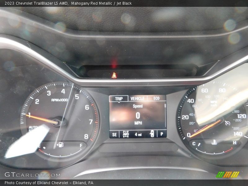 Mahogany Red Metallic / Jet Black 2023 Chevrolet TrailBlazer LS AWD