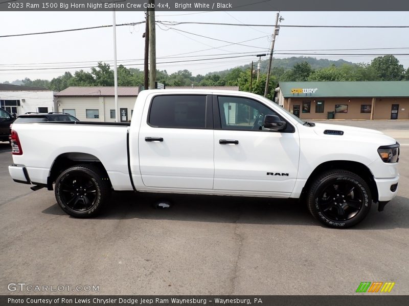  2023 1500 Big Horn Night Edition Crew Cab 4x4 Bright White