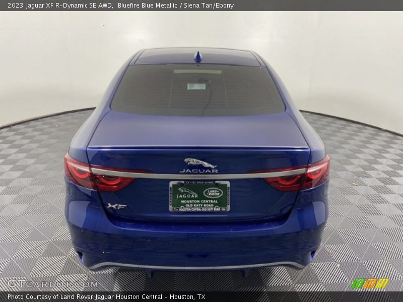 Bluefire Blue Metallic / Siena Tan/Ebony 2023 Jaguar XF R-Dynamic SE AWD