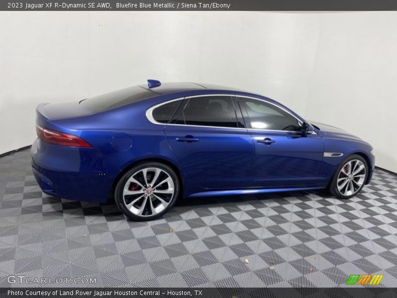 Bluefire Blue Metallic / Siena Tan/Ebony 2023 Jaguar XF R-Dynamic SE AWD