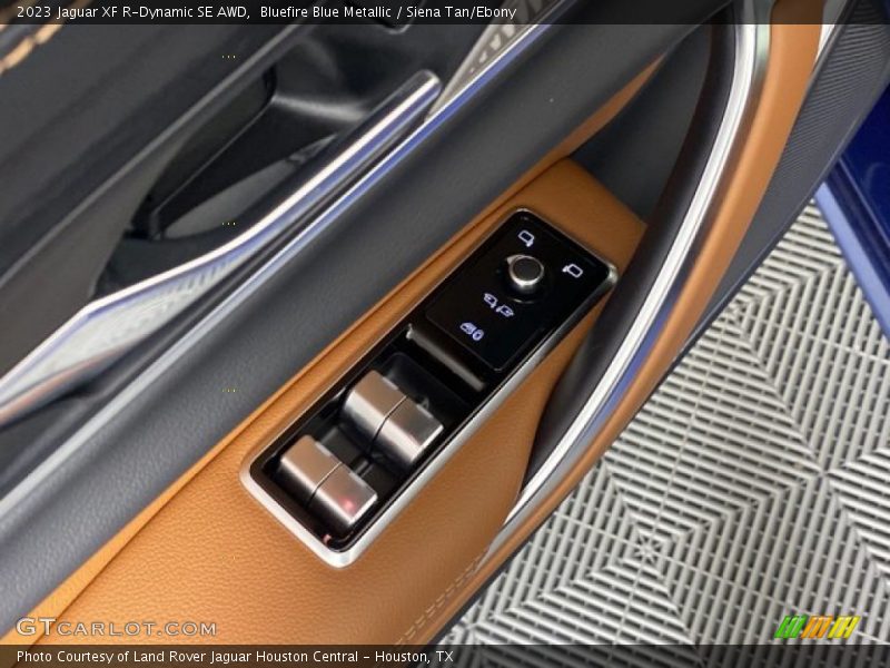 Bluefire Blue Metallic / Siena Tan/Ebony 2023 Jaguar XF R-Dynamic SE AWD