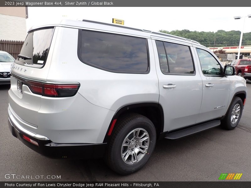 Silver Zynith / Global Black 2023 Jeep Wagoneer Base 4x4