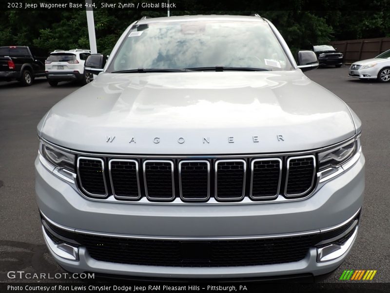 Silver Zynith / Global Black 2023 Jeep Wagoneer Base 4x4
