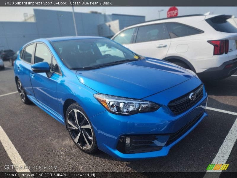 Ocean Blue Pearl / Black 2020 Subaru Impreza Sport 5-Door